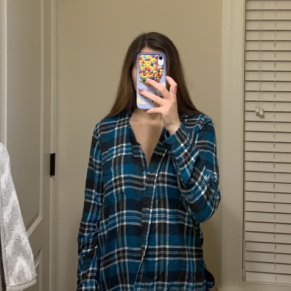 American Eagle Outfitters boyfriend flannel - Picture 3 of 4
